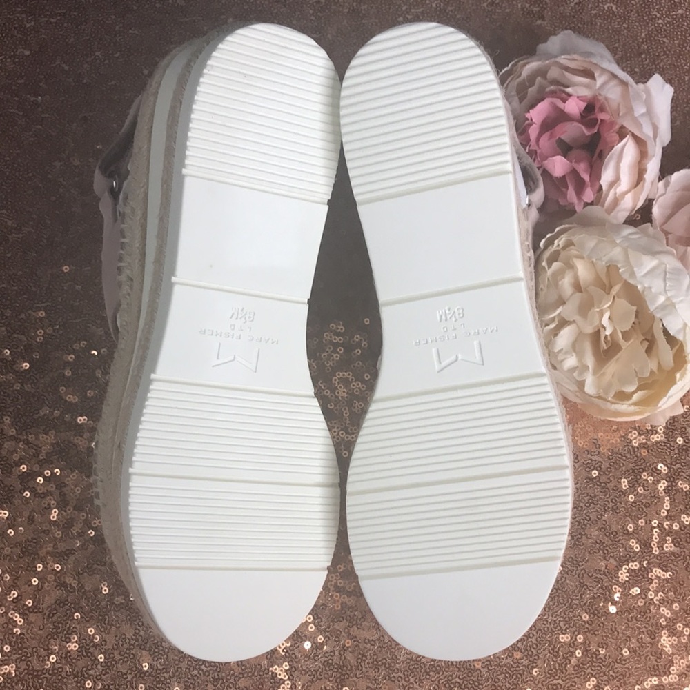 Marc Fisher Pink Platform Sandals 8.5M - Picture 6 of 8